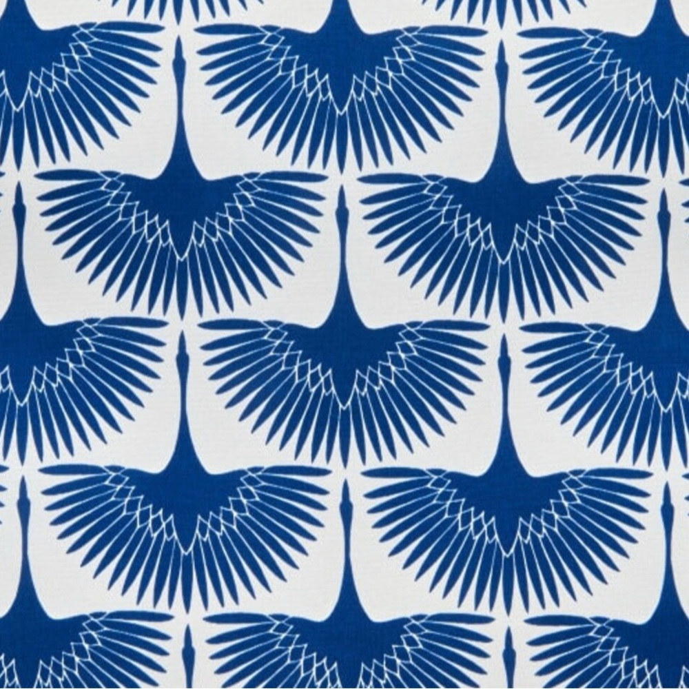 Genevieve Gorder Flock Classic Blue Outdoor🪡10 yards total🪡 - Picture 2 of 5